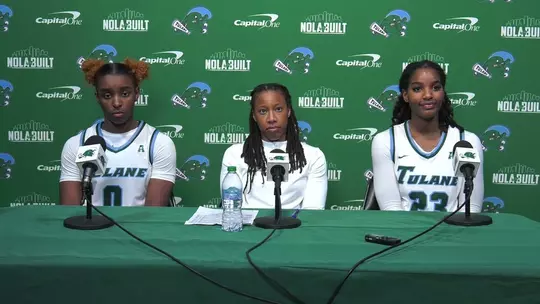 Poster image for Postgame WBB: HC Ashley Langford, Kyren Whittington, & Amira Mary - 2/1/25