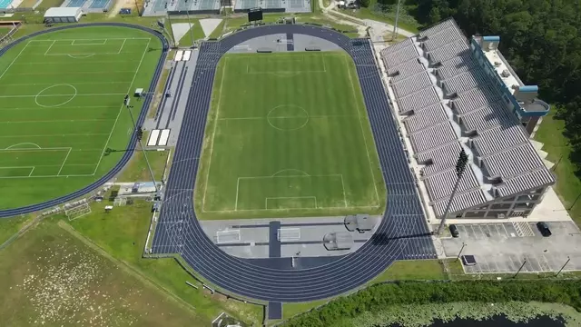 Poster image for Hodges Stadium at Visit Jax Track Aerial