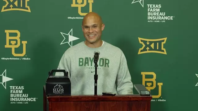 Poster image for Baylor Football: Postgame Press Conference vs. UCF | November 1, 2025