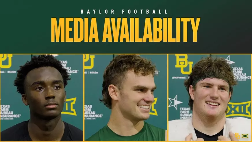 Poster image for Sawyer Robertson, Matthew Klopfenstein & LeVar Thornton Media Availability, Oct 21, 2025