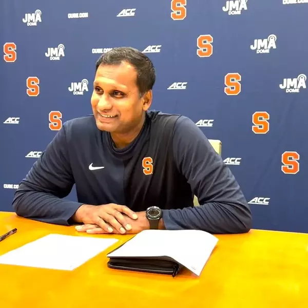 Image related to Bakeer Ganesharatnam Media Availability | Syracuse Volleyball