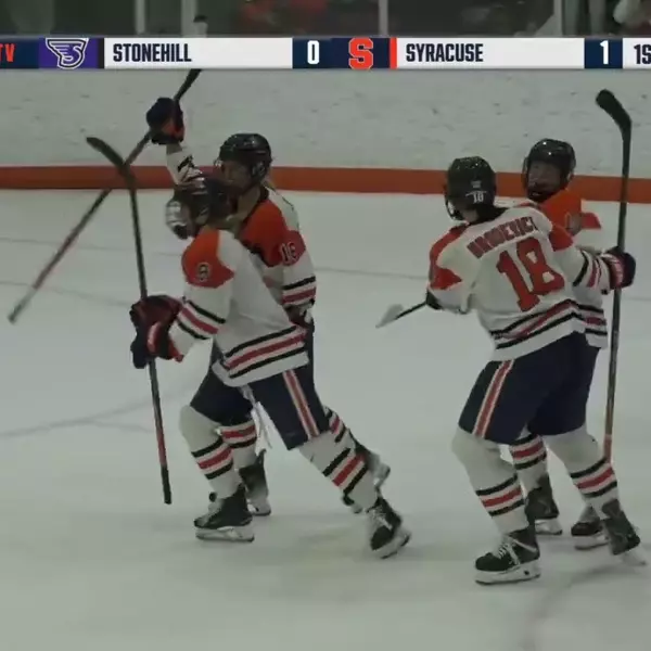 Image related to Highlights | Syracuse Ice Hockey vs. Stonehill