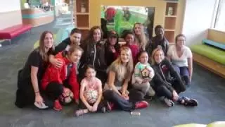 Oregon State Women's Soccer Doernbecher Children's Hospital Visit
