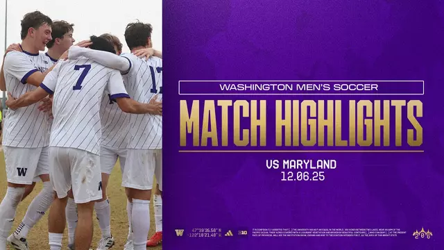 Poster image for Washington 3, Maryland 1 | Huskies Highlights