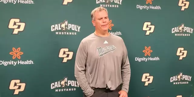 Poster image for Cal Poly Football Head Coach Paul Wulff Postgame Press Conference - Eastern Washington (11/22/25)