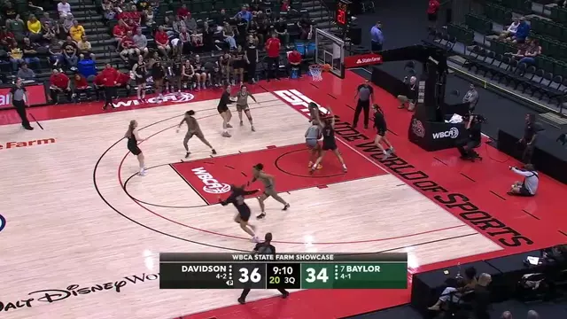 Poster image for Baylor Basketball (W): Darianna Littlepage-Buggs (12 PTS) vs. Davidson | November 22, 2025