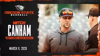 Oregon State Baseball Interview: Mitch Canham (3/11/26)