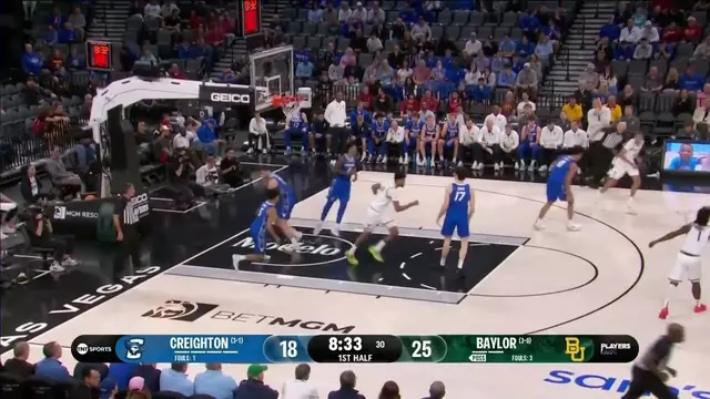 Poster image for Baylor Basketball (M): Obi Agbim (13 PTS) vs Creighton | November 24, 2025