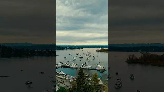 Poster image for No place quite like it. #GoHuskies #universityofwashington #collegefootball #sailgating #tailgate