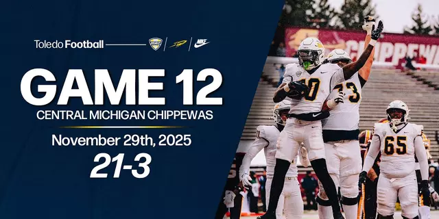 Poster image for Toledo Football vs. Central Michigan - Game 12