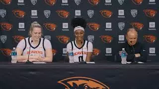 Scott Rueck, Lizzy Williamson, Tiara Bolden | WBB Postgame Press Conference vs. Illinois