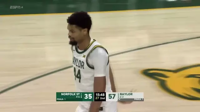 Poster image for Baylor Basketball (M): Caden Powell (16 PTS) vs. Norfolk State | December 10, 2025