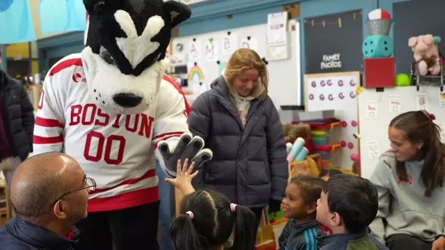 Poster image for Boston University Athletics - 2025 Holiday Reading Program