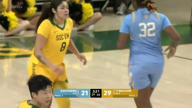 Poster image for Baylor Basketball (W): Condensed Game vs. Southern | December 18, 2025