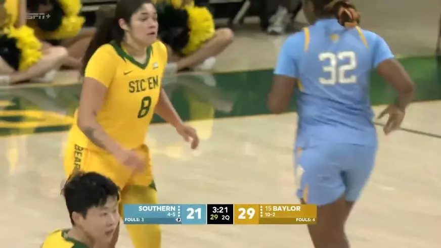 Poster image for Baylor Basketball (W): Condensed Game vs. Southern | December 18, 2025