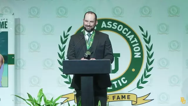 Poster image for Baylor Athletics Hall of Fame: Chris Durbin Induction Speech