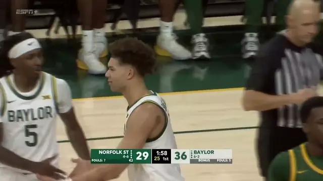 Poster image for Baylor Basketball (M): Cam Carr (19 PTS) vs. Norfolk State | DEcember 10, 2025