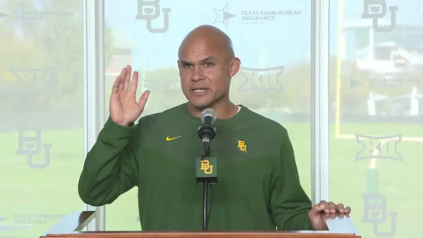 Poster image for Baylor Football: Weekly Press Conference with Dave Aranda | November 17, 2025