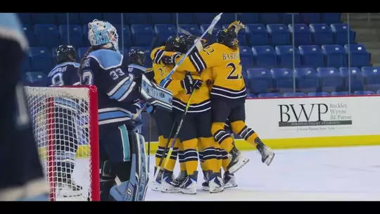 Poster image for Quinnipiac Women's Ice Hockey vs. Maine: Cinematic Recap
