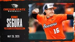 Oregon State Baseball Interview: Eric Segura (5/26/26)