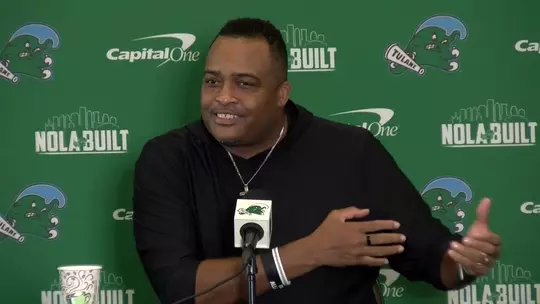 Poster image for Press Conference: HC Ron Hunter - 10/21/25