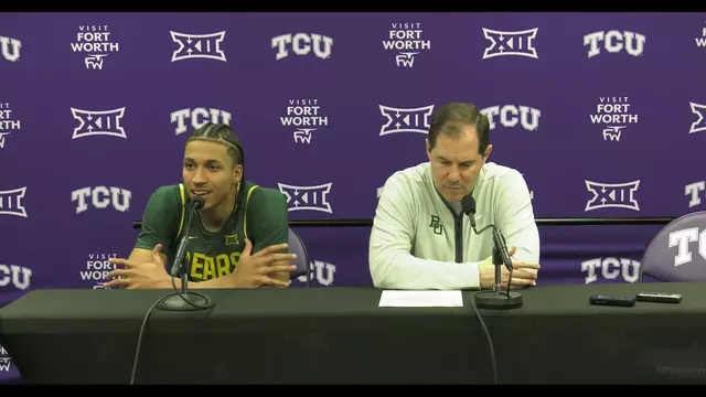 Poster image for Baylor Basketball (M): Postgame vs. TCU | January 3, 2026
