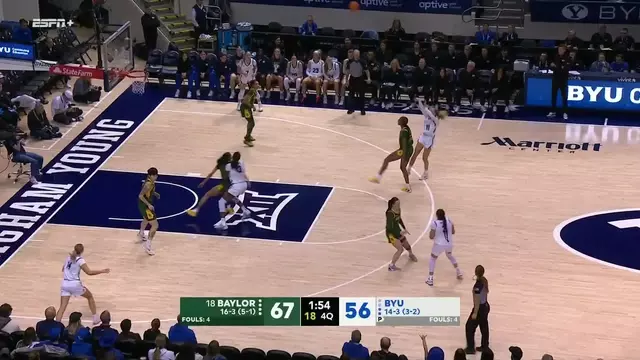 Poster image for Baylor Basketball (W): Highlights vs. BYU | January 17, 2026