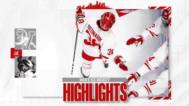 Poster image for Highlights: Men's Ice Hockey vs. Vermont (12/5/25)