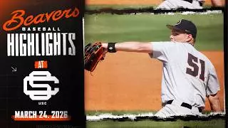 Oregon State Baseball Highlights: 3/24/26 vs. USC