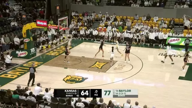 Poster image for Baylor Basketball (W): Taliah Scott Highlights (26 PTS) vs Kansas | January 11, 2026