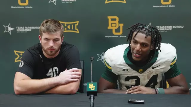 Poster image for Baylor Football: Postgame Press Conference vs. TCU | October 18, 2025