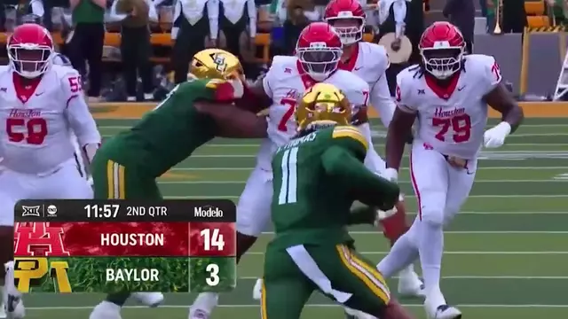 Poster image for Baylor Football: Highlights vs. Houston | November 29, 2025