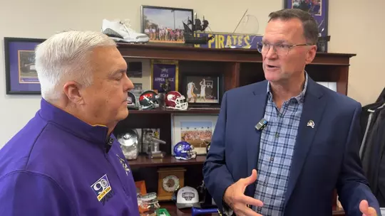 Poster image for 12/02/25 Inside Pirate Athletics