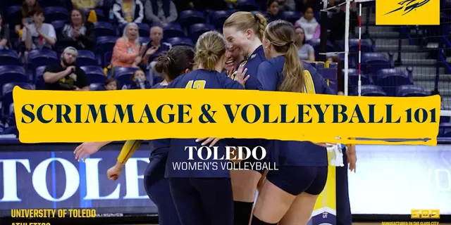 Poster image for Toledo Women's Volleyball Scrimmage & Volleyball 101