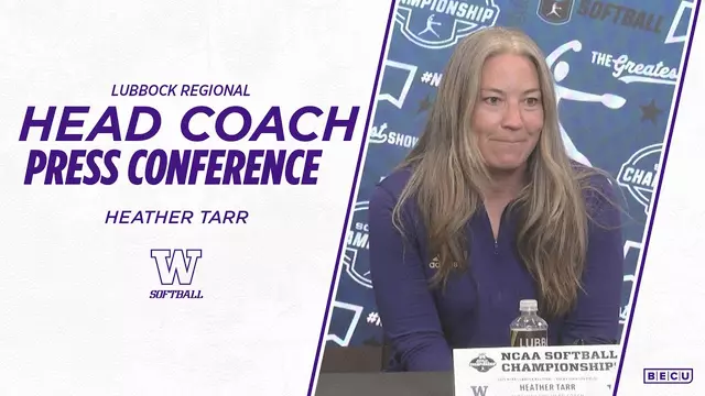 Poster image for Washington Softball Head Coaches Joint Press Conference: NCAA Softball Championships