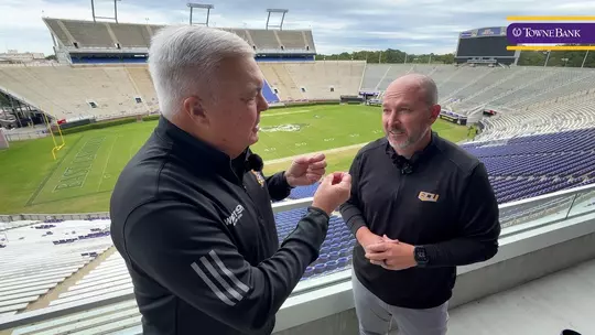 Poster image for 10/28/25 Inside Pirate Athletics