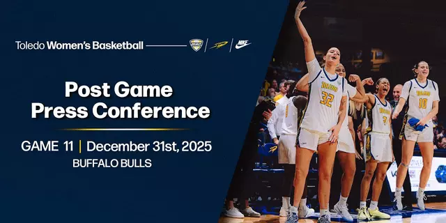 Poster image for Toledo Women's Basketball vs Buffalo Post Game Press Conference