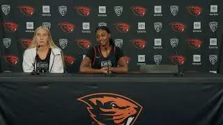 Oregon State Women's Basketball Press Conference (October 21, 2025)
