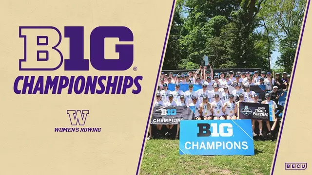 Poster image for Washington Women's Rowing: Big Ten Championship Finals | Huskies Highlights