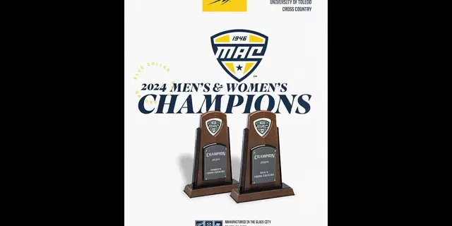 Poster image for Toledo Women's and Men's Cross Country Mac Champions
