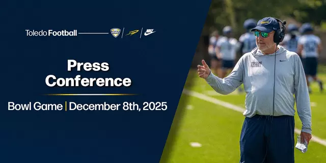 Poster image for Toledo Football - Bowl Game Press Conference - 12/8/2025