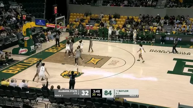 Poster image for Baylor Basketball (W): Jana Van Gytenbeek Highlights (10 PTS) vs. Alabama State | December 9, 2025