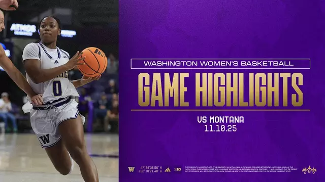 Poster image for Washington 87, Montana 56 | Huskies Highlights