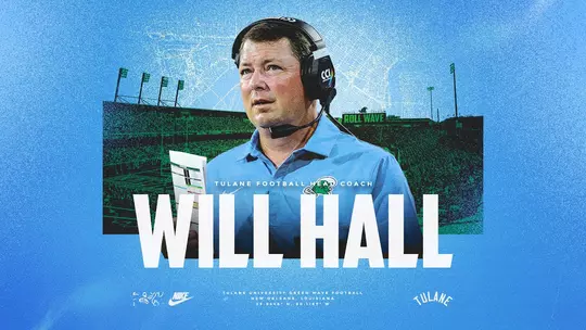 Poster image for Tulane Football: Will Hall Introductory Press Conference