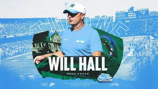 Poster image for Tulane Football: Will Hall Introductory Press Conference