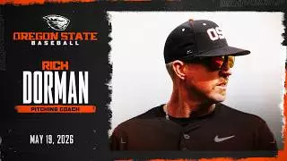 Oregon State Baseball Interview: Rich Dorman (5/19/26)