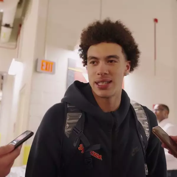 Image related to Naithan George postgame at Louisville