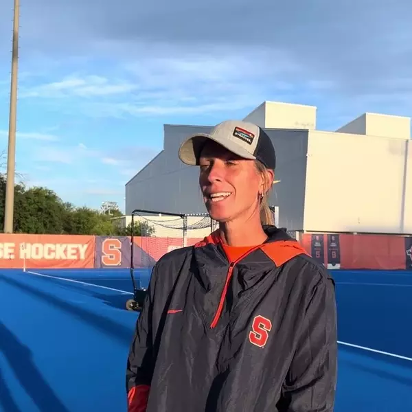 Image related to Postgame: Field Hockey Head Coach Lynn Farquhar