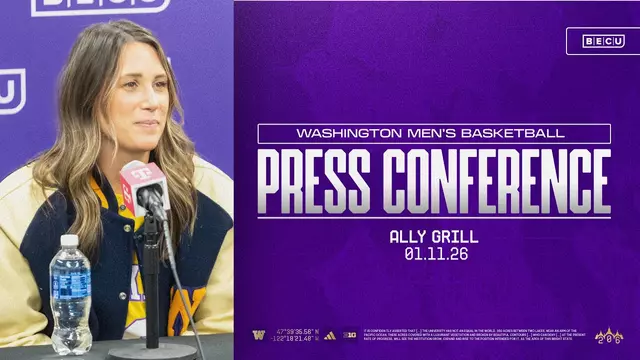 Poster image for Ally Grill Press Conference before Christian Welp Jersey Retirement