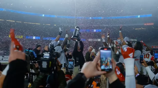 Poster image for Rutgers Athletics 2023-24 Year in Review